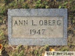 Ann L Oberg