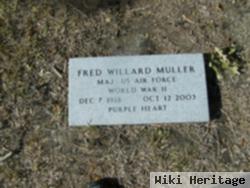 Fred Willard Muller