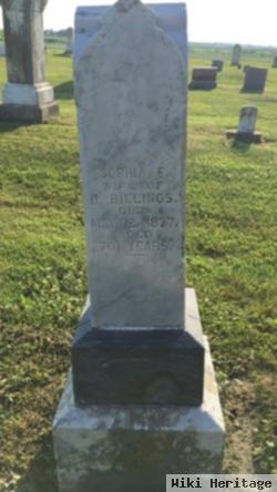 Sophia E. Brainard Billings