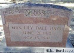 Lily Dale Johnson Hays