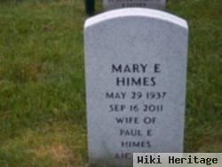 Mary E E Himes