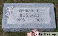 Ephraim Earl Bussard