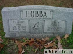 William Albert "tobe" Hobba