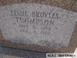 Lessie Perlenia Broyles Thompson