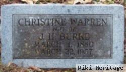 Melvina Christine Warren Burke