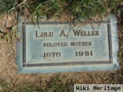 Lulu Ann Sanders Welles