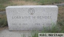 Lorraine Margaret Lenz Bendel