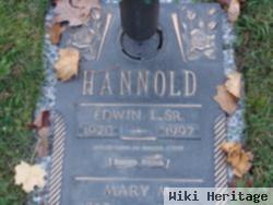 Edwin L Hannold, Sr