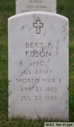 Bert P Edson