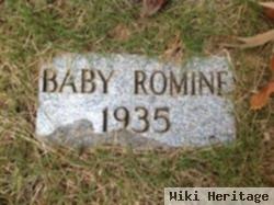 Infant Son Romine