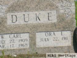 Ora Ila Gillock Duke