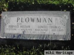 Bernice Nelson Plowman