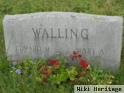 Mary A. Walling