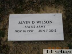 Spec Alvin D Wilson