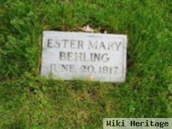 Ester Mary Behling