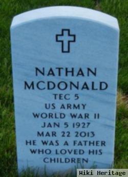 Nathaniel "pappy" Mcdonald