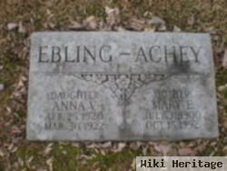 Mary Elizabeth Witmer Ebling Achey