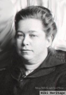 Mary Aldie Knight Van Horn