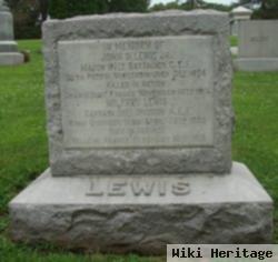 Maj John S. Lewis