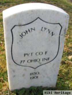 Pvt John Lynn