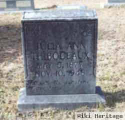 Julia Ann "julie" Manasco Thibodeaux