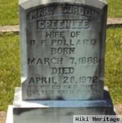 Mary Gordon Greenlee Pollard