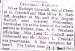 Wave Rudolph Crandall