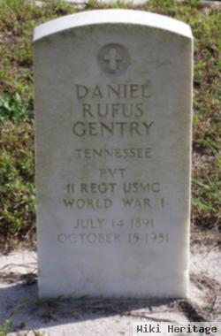 Daniel Rufus Gentry