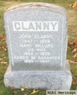 Agnes M Clanny