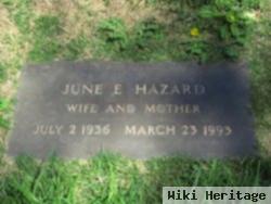 June Ellen Hazard Hazard