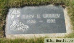 Mary H Winney