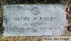 Henry Wilfred Ridley