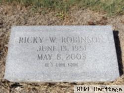 Ricky W. Robinson