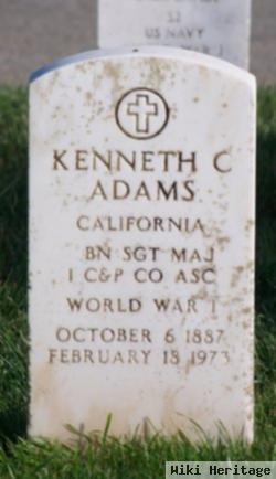 Kenneth C Adams