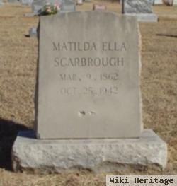 Matilda Ella Scarbrough