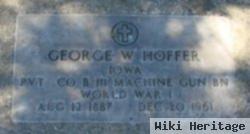 George W Hoffer