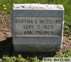 Bertha E. Mccalla Mcclure