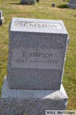 Ephraim Simpson Mckeeman