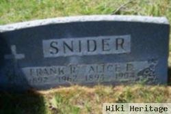 Alice E. Snider