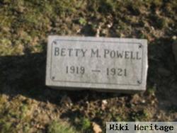 Betty Madeline Powell
