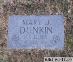 Mary Jane Kimberling Dunkin