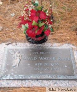 David Wayne Rose