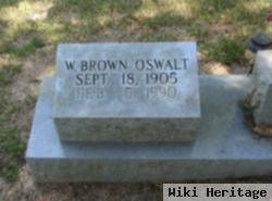 W. Brown Oswalt