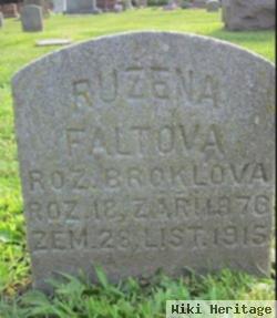 Ruzena Broklova Faltova