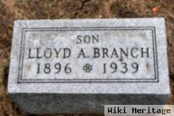 Lloyd A Branch