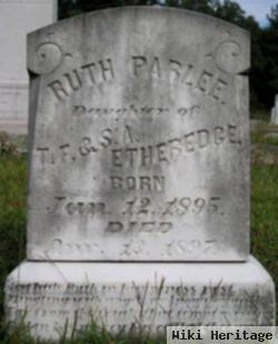 Ruth Parlee Etheredge