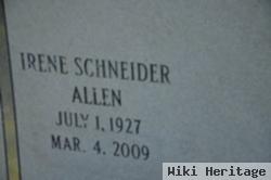 Irene Schneider Allen