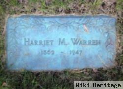 Harriet M Hammond Warren