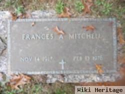 Frances A Mitchell