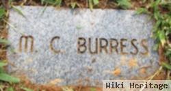 M C Burress